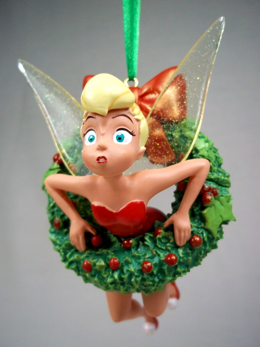 NEW 2022 Disney Parks Tinkerbell Wreath Sketchbook Christmas