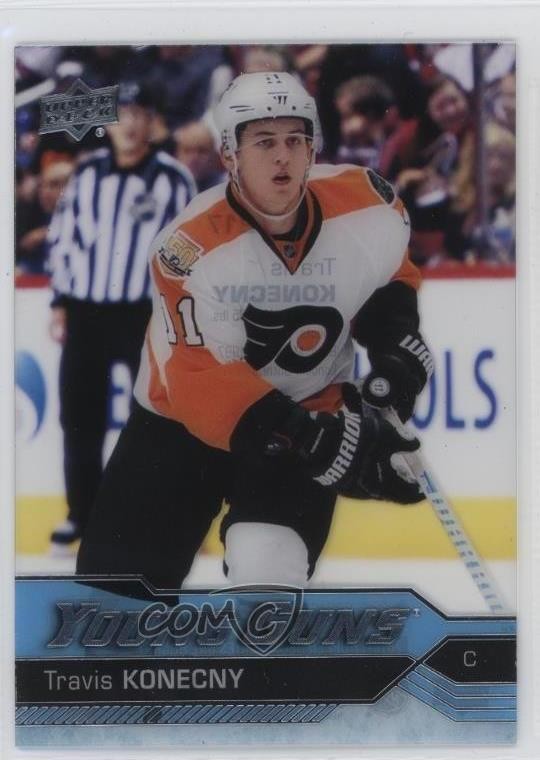 2016-17 Upper Deck Young Guns Clear Cut Travis Konecny #217 k2t