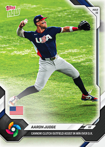 2026 Topps Now WBC-36 Aaron Judge