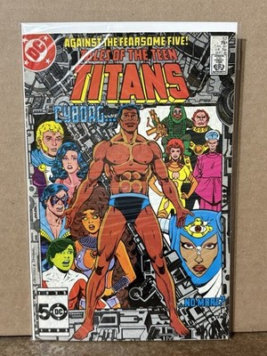 Tales Of The Teen Titans #57 1985 Copper Age DC Comics 1st Appearance Of Jinx