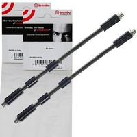 2X Brembo BremsschlÄUche Vorne Innen Beidseitig Passend FÜR Audi A8 VW Passat