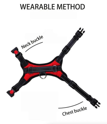 No Pull Dog Pet Harness Adjustable Control Vest Dogs Reflective XS S M Large XXL - Picture 6 of 19