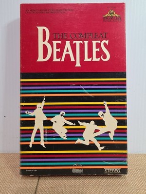 Beatles, The - The Compleat Beatles (VHS, 1994) Big Box MGM