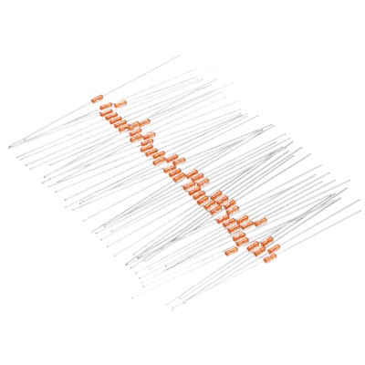 50pcs NTC Thermistors Resistors MF58 3950B 1% 15K Ohm Temperature Sensors
