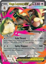Mega Lopunny ex Holo Double Rare ME02: Phantasmal Flames 084/094 NM
