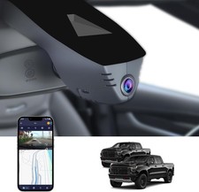 Front 4K Dash Cam Chevy 4th Gen Silverado 1500 2022-2026, HD 2024-2026 WT LT RST