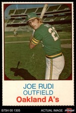1975 Hostess #40 Joe Rudi Athletics 4 - VG/EX