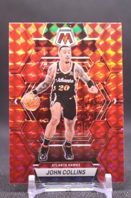John Collins #145 2022-23 Panini Mosaic Red Atlanta Hawks