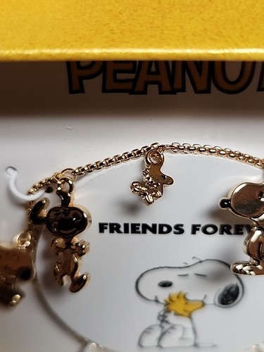 Peanuts Friends Forever Snoopy Woodstock Armband VERSTELLBAR feinversilbert - Bild 5 von 9