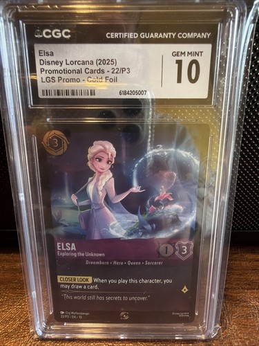 Elsa - Exploring the Unknown graded CGC 10 for sale on eBay