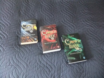 CROWN OF THREE  von J. D. Rinehart ..  Band 1 - 3 ..     ..
