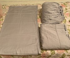 Ugg Cal King Gray 3 Pc Sheet Set NWOT