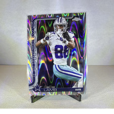 2025 Topps Chrome NFL 2025 Cee Dee Lamb Wave parallel 