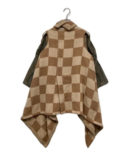 Docking Check Coat Used Dual-Function Outerwear - image 2