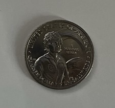 2022 D Dr. Sally Ride Quarter, US Mint In Cod We Trust Error