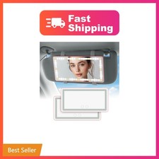 Joytutus Car Sun Visor Vanity Mirror Car Vanity Mirror With Lights Makeup M... Joytutus Car Sun Visor Vanity Mirror Car Vanity Mirror With Lights Makeup M...
