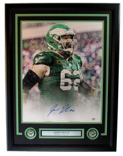 Jason Kelce Eagles Signed/Autographed 16x20 Photo Framed PSA/DNA 207858