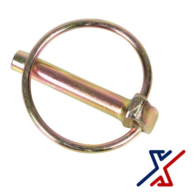3/16 in. dia. x 1-1/2 in. L Snapper Pin / Lynch Pin by X1 Tools
