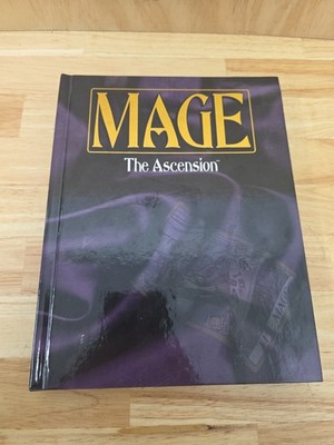 Mage: The Ascension 1997 2ND EDITION HARDCOVER CORE Source Book Guide CLEAN