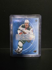 2025-26 Upper Deck SP Game Used Blue Auto Mats Zuccarello #40 Auto