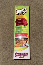 Jenga Scooby-Doo Edition Family Stacking Game Complete NIB
