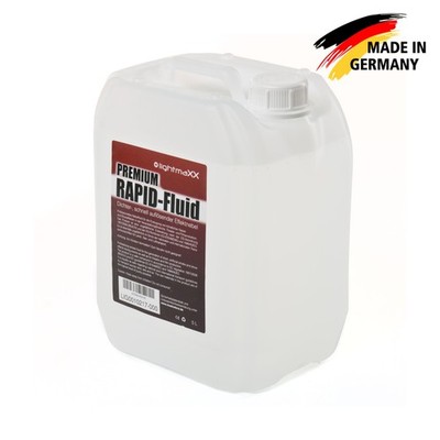 Premium Rapid Fluid 5L, Schnell Auflösendes Nebelfluid, DEG-Frei, Co² Jet