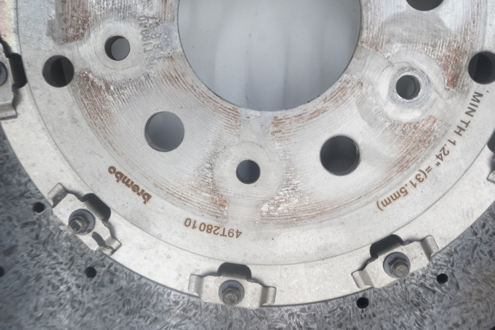 Ferrari GTC4Lusso 2016-2020 Rear Brake disc P/N 296894