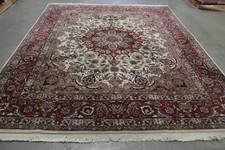 Antik handgeknüpfter orientalisch isfehan Teppich 305 x 250 cm perfekt