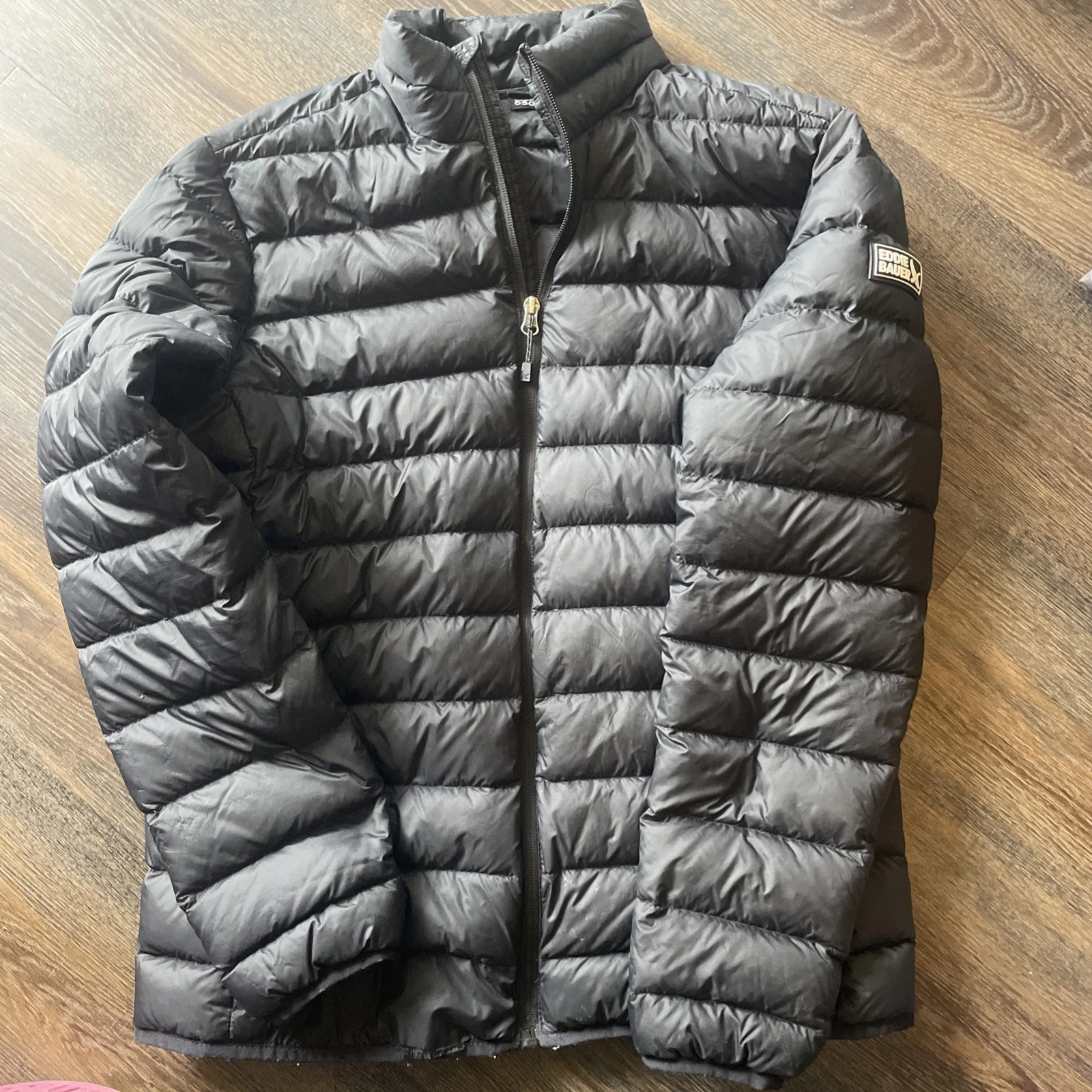 Eddie Bauer Mens 650 Down Lightweight Puffer Packable Jacket Black S
Opens in a new window or tab