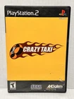 Crazy Taxi (PlayStation 2, 2002) PS2 Complete With Manual