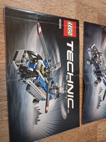 LEGO Instruction Manual Technic 42020 Twin Rotor Helicopter No Bricks 2009