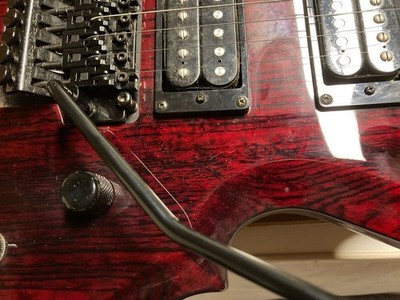 Electric Guitar Grass Roots G-NH-70 Nightmare Burner Red Japan