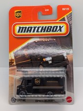 Matchbox Express Delivery BROWN UPS Truck / Van 68/125 1 64 Scale JBN79