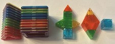 Magformers Magnetic Building Set - 32 Pieces Squares Triangles Cubes