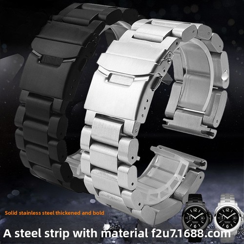 Super Quality Solid Thicked Stainless Steel Watch Strap Metal Band 22 24 26mm