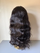 100 Virgin Human Hair 250 high density Body wave Lace Frontal Wig 24 inch