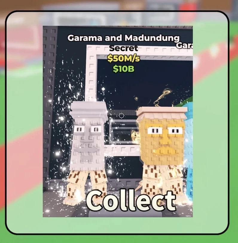 Steal A Brainrot Garama and Madundung | 50m/s | RARE | cheap & fast Delivery