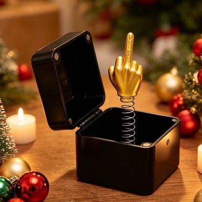 Überraschungsgeschenkbox 3D-gedrucktes Streichspielzeug kompaktes Design zum ei