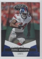 2010 Certified Platinum Blue 46/100 Ahmad Bradshaw #98 0a7