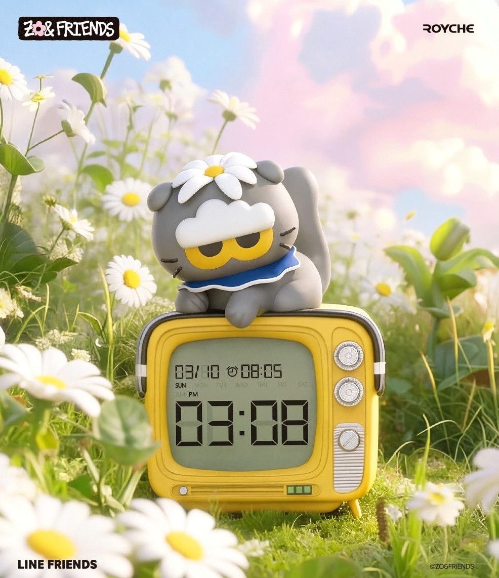 ZO&FRIENDS ZONFRIENDS [ ZOA DIGITAL CLOCK ] OFFICIAL MERCH GDRAGON