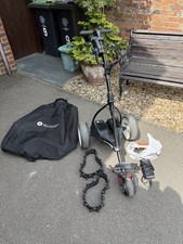 Motocaddy S1 Electric Golf Trolley with 18-Hole Lithium Battery and Charger.