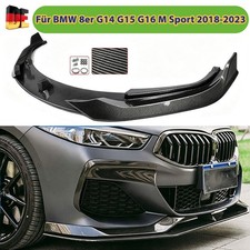 Carbon Look Frontlippe Frontspoiler Spoiler f�r BMW 8er G14 G15 G16 M Sport 18+