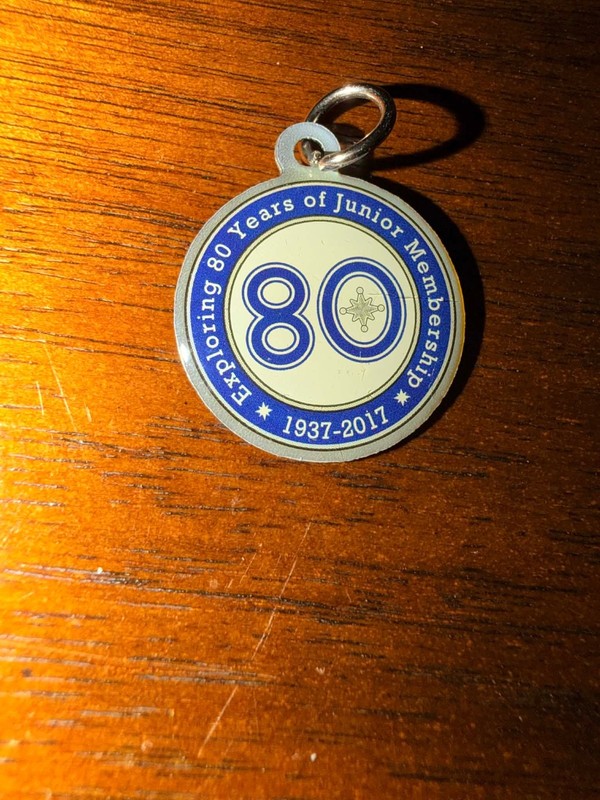 VTG DAR Daugthers of the American Revolution Junior Membership Pendent