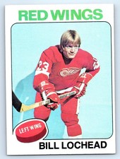 1975-76 Topps #103 Bill Lochead Detroit Red Wings