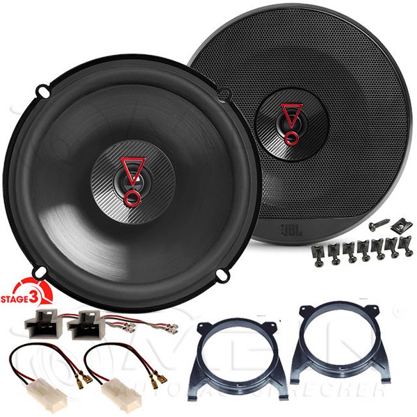 JBL Lautsprecher FüR Volvo S60 I Typ P24 2000-2009 Heckablage 2-Wege 225W #B8T8-image