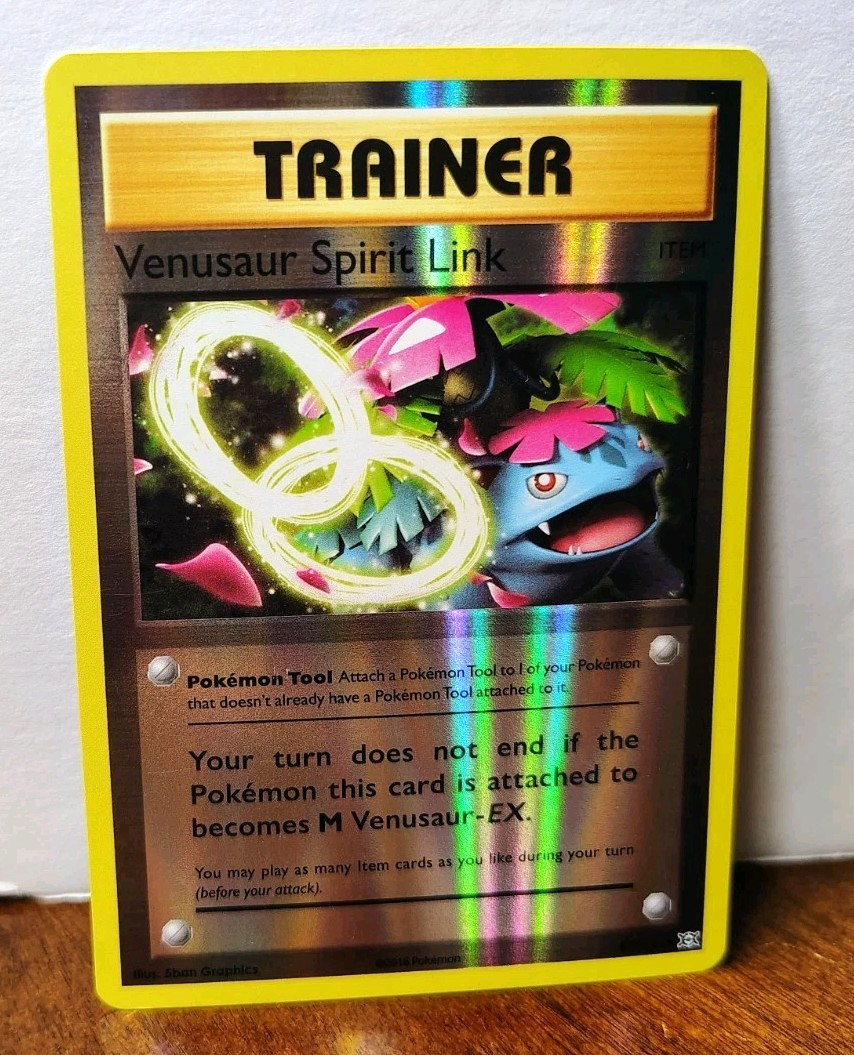 POKEMON VENUSAUR SPIRIT LINK 89/108 REVERSE HOLO XY EVOLUTIONS LP
