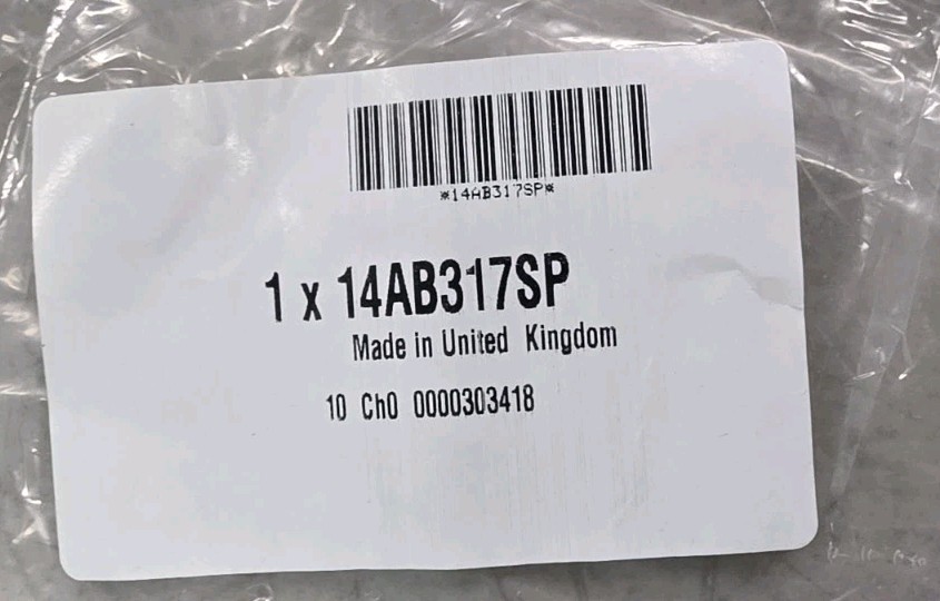 McLaren 720S Spider  Left Driver Door Weather Strip Seal Gasket 14AB317SP OEM