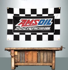 AMSOIL RACING 3' X 5' BANNER FLAG