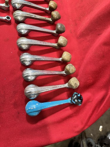 LOT 1939 CHEVROLET CAR WINDOW & VENT CRANKS DOOR HANDLES CHEVY 39 ORIGINAL - Bild 6 von 17