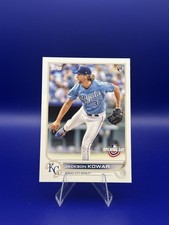 2022 Opening Day Base RC #91 Jackson Kowar Kansas City Royals Baseball Card MLB